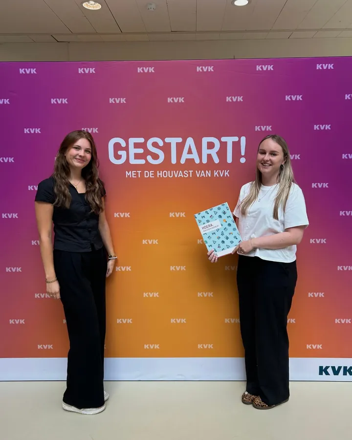 Instagrambericht: officieel ingeschreven